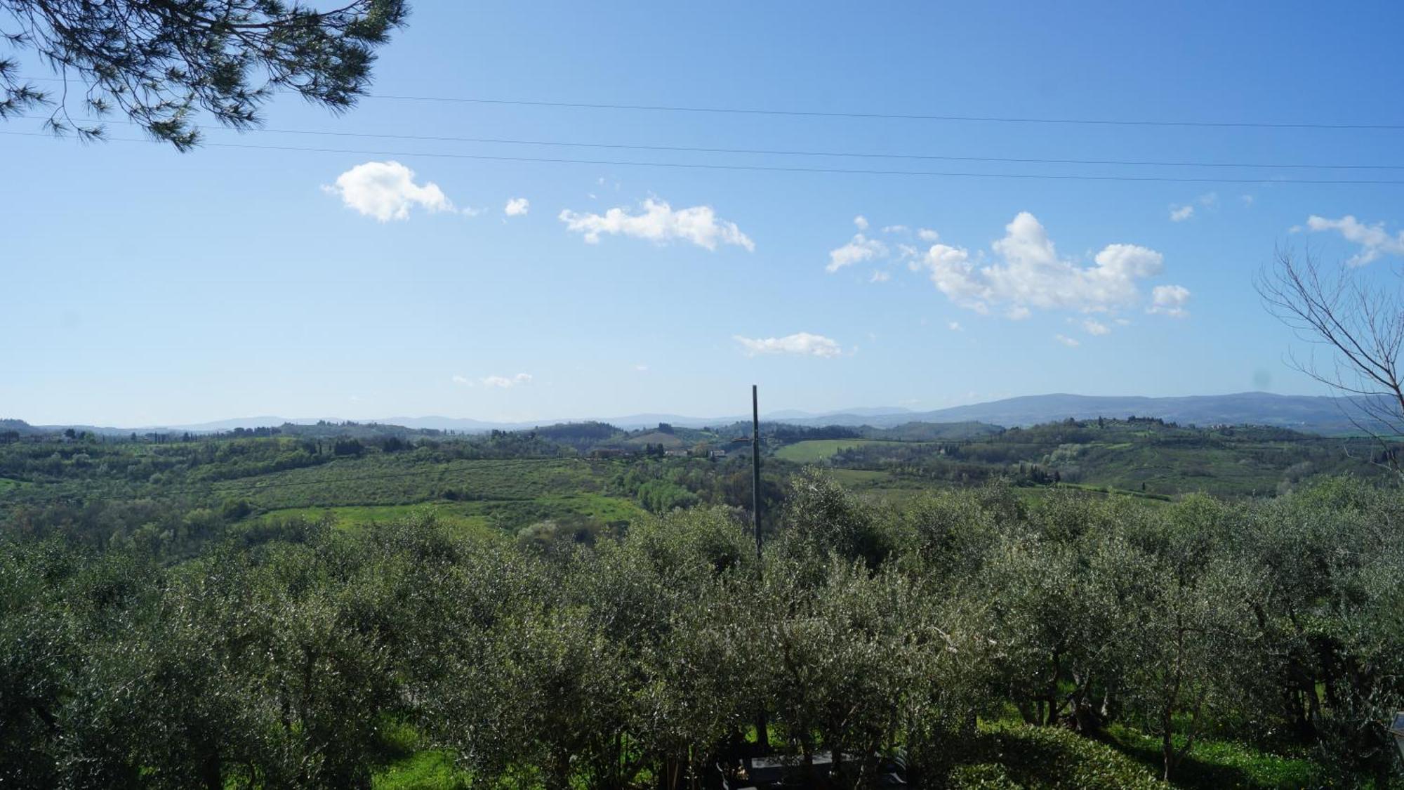Villa Panconesi Montespertoli Eksteriør billede